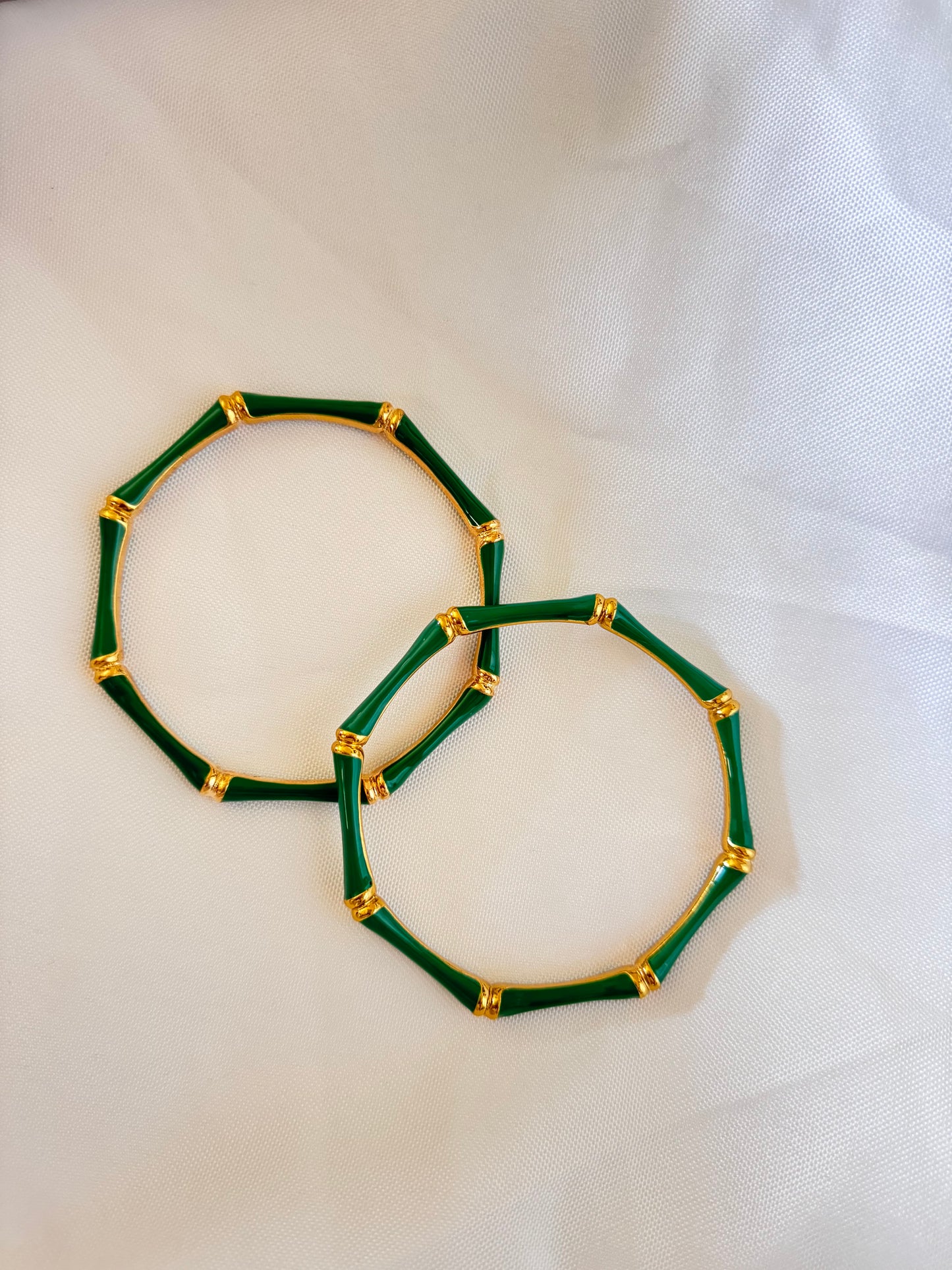 Bamboo Acrylic Bracelet