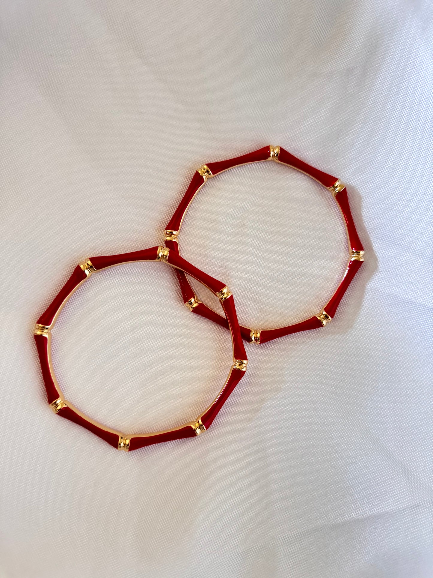 Bamboo Acrylic Bracelet