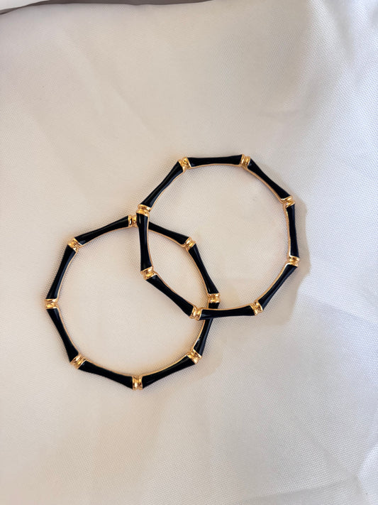 Bamboo Acrylic Bracelet